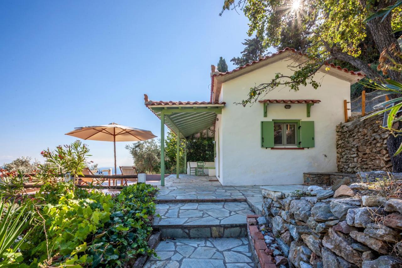 Olea Skopelos Villas With Swimming Pools & Sea View Panormos  Exterior photo