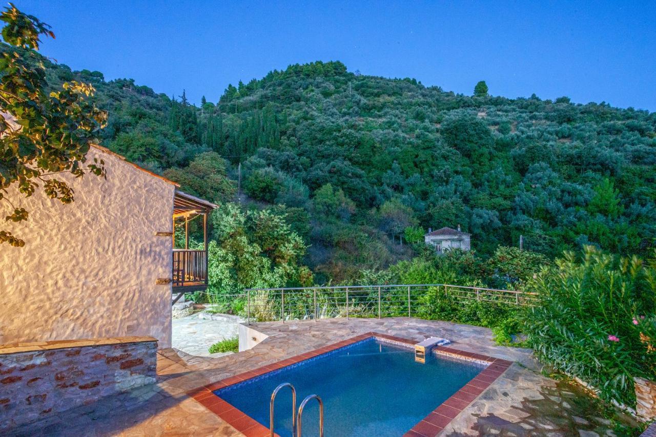 Olea Skopelos Villas With Swimming Pools & Sea View Panormos  Exterior photo